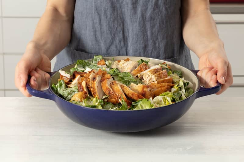 tips for cleaning stubborn stains on cast iron braiser